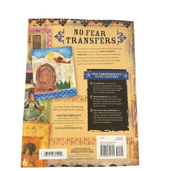 IMAGE Transfer Workshop Mixed Media Techniques Book - Picture 16 of 16